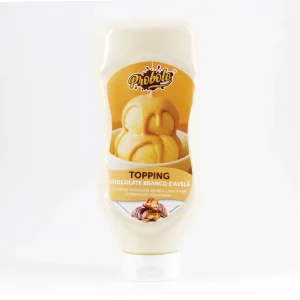 Topping de Chocolate Branco e Avelã – 1kg