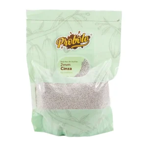 Açúcar às Bolinhas Cinza 2mm – 1kg