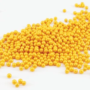 Pérolas de Açúcar Ouro 4mm – 1kg