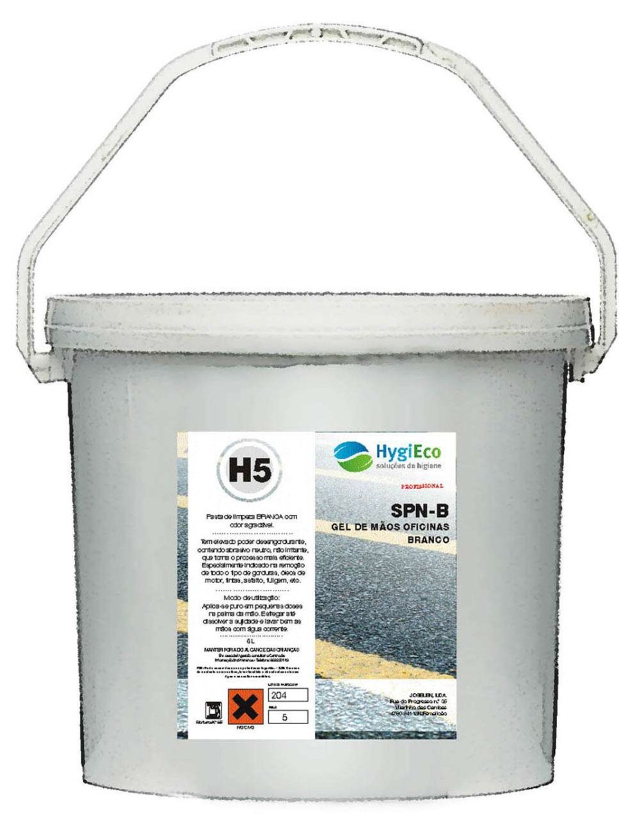 SPN-B – Gel de Mãos Oficinas Branco - Image 2