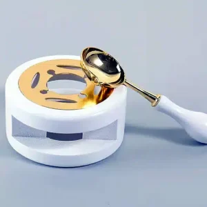 Aquecedor de Contas de Lacre com Vela – Suporte Artesanal