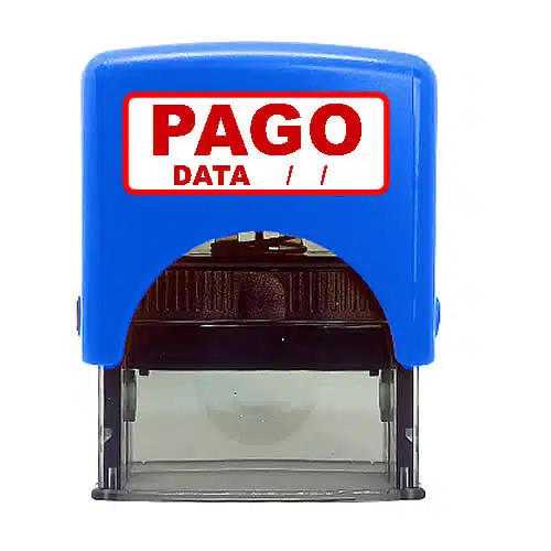 Carimbo Pago | Personalizado - Image 2