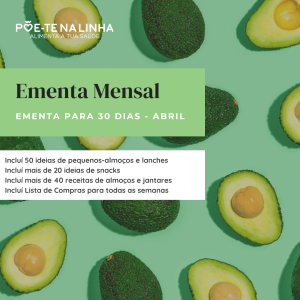 Ementa Mensal Abril