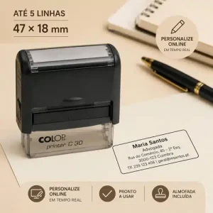 Carimbo Personalizado P30